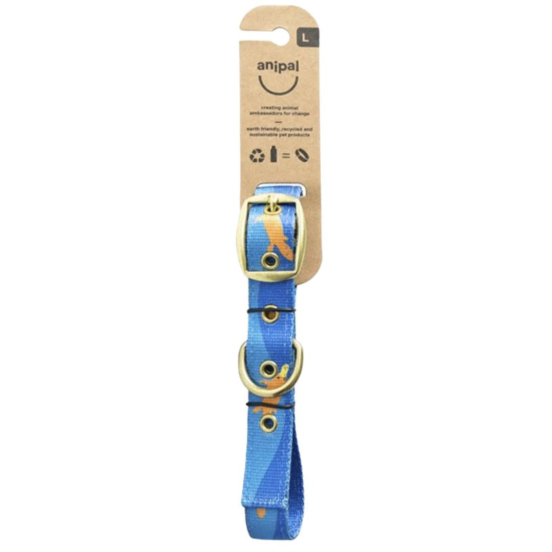 Anipal Piper The Platypus Recycled Dog Collar - Large | PeekAPaw Pet Supplies