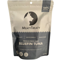 Meaty Treaty Bluefin Tuna 80g packaging front