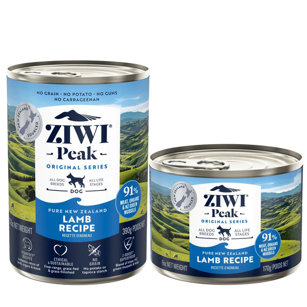ZIWI Peak Dog Food Cans Lamb | PeekAPaw Pet Supplies