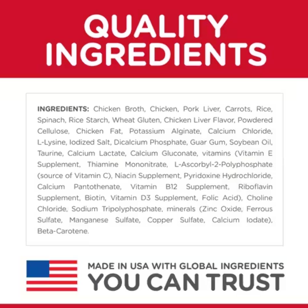 Hill's Science Diet Canned Cat Food Adult Healthy Cuisine Roasted Chicken & Rice Medley | PeekAPaw Pet Supplies