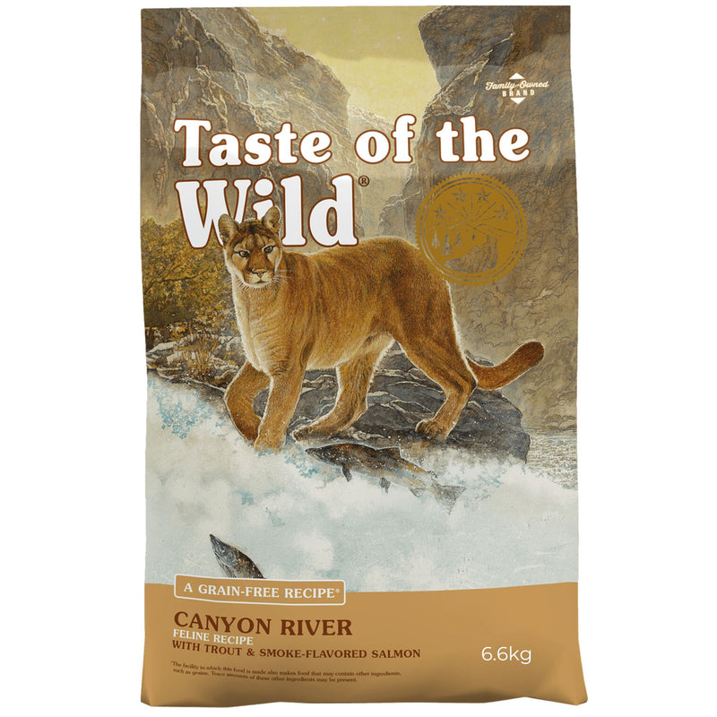 Taste of the Wild Canyon River Dry Cat Food 6.6kg