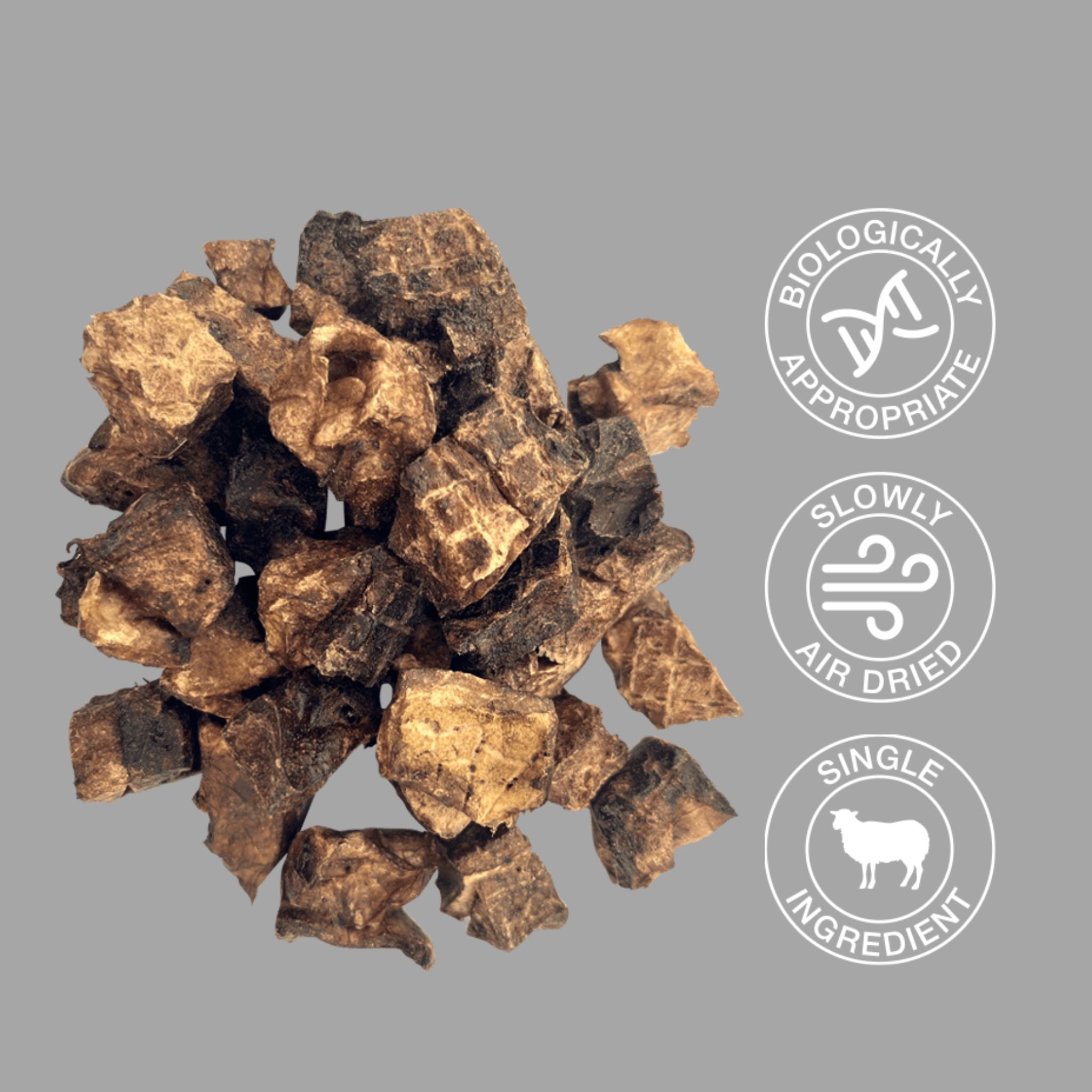 True Blue Air Dried Dog Treats Aussie Lamb Lungs