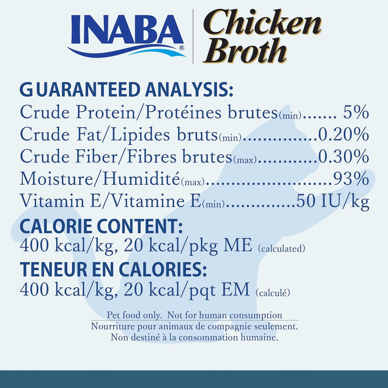 Inaba Cat Treat Chicken Broth with Chicken & Tuna