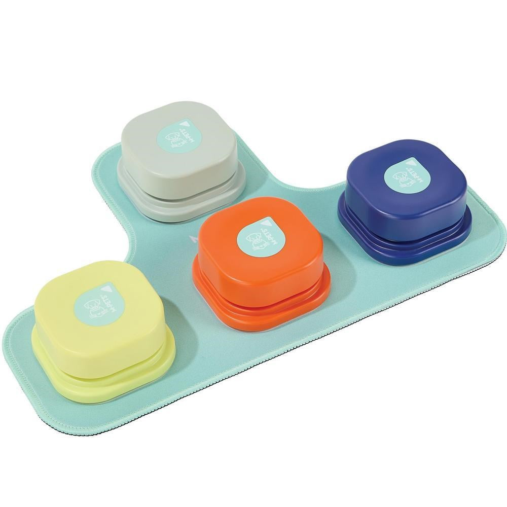M-Pets CHATTY Recordable Dog Communication Buttons 4 Pack