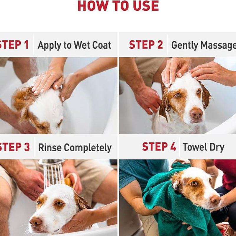 Nature's Miracle Dog Shampoo Whitening - 473ml | PeekAPaw Pet Supplies