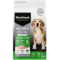 Black Hawk Chicken and Rice Original Mature Dry Dog Food