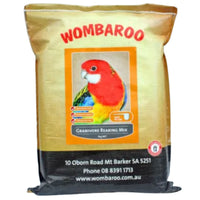 Wombaroo Granivore Rearing Mix, spoon or crop feed, 5kg, for parrots, cockatoos, finches and doves