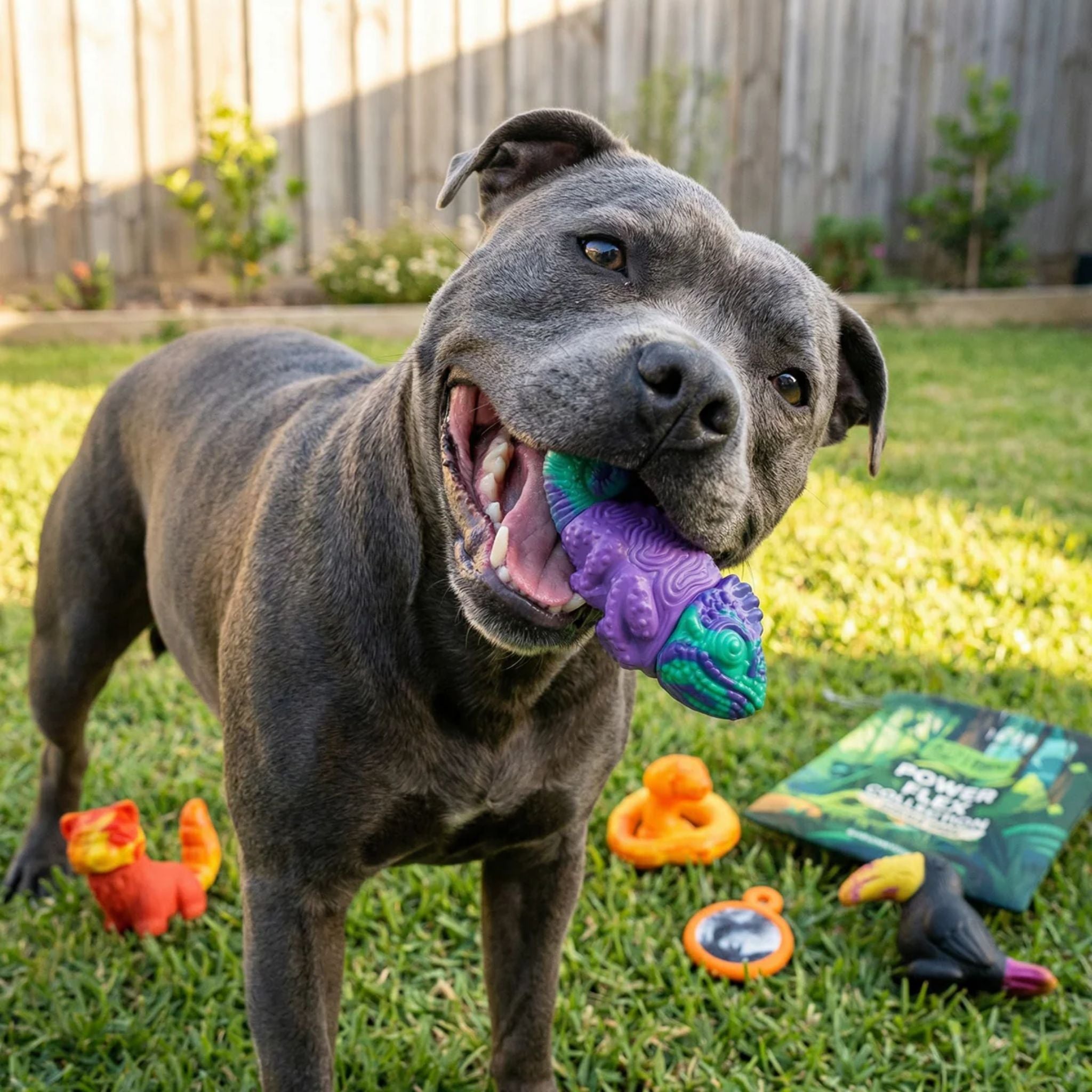 Happy Staffy Co Powerflex Jungle Trek Collection Dog Toy