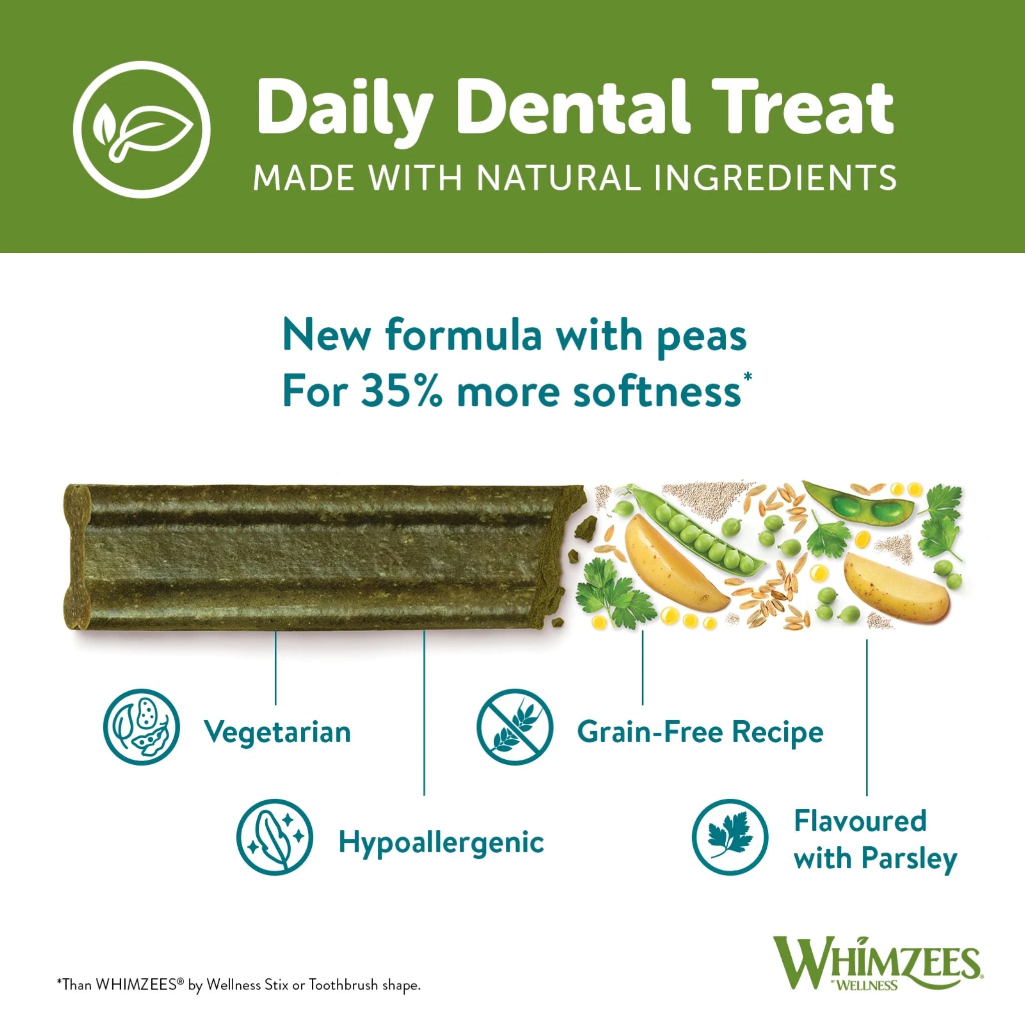 Whimzees Soft Dental Dog Treats