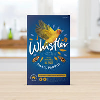 Whistler Small Parrot Gourmet Blend bird seed 1.2kg carton - front of pack