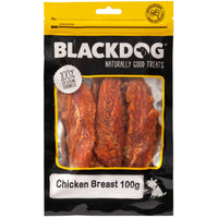 BlackDog Australian Chicken Breast Dog Treats packaging front