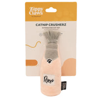 Zippy Paws ZippyClaws Catnip Crusherz Rose bottle cat toy in its retail pack