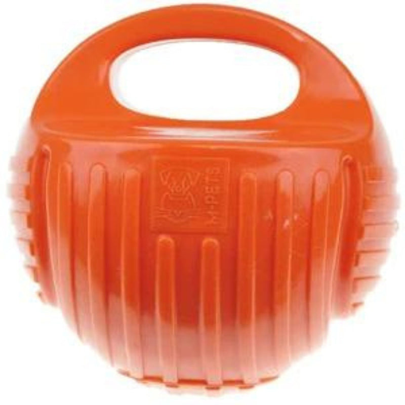 M-Pets Dog Toys ARCO Ball Large Orange | PeekAPaw Pet Supplies