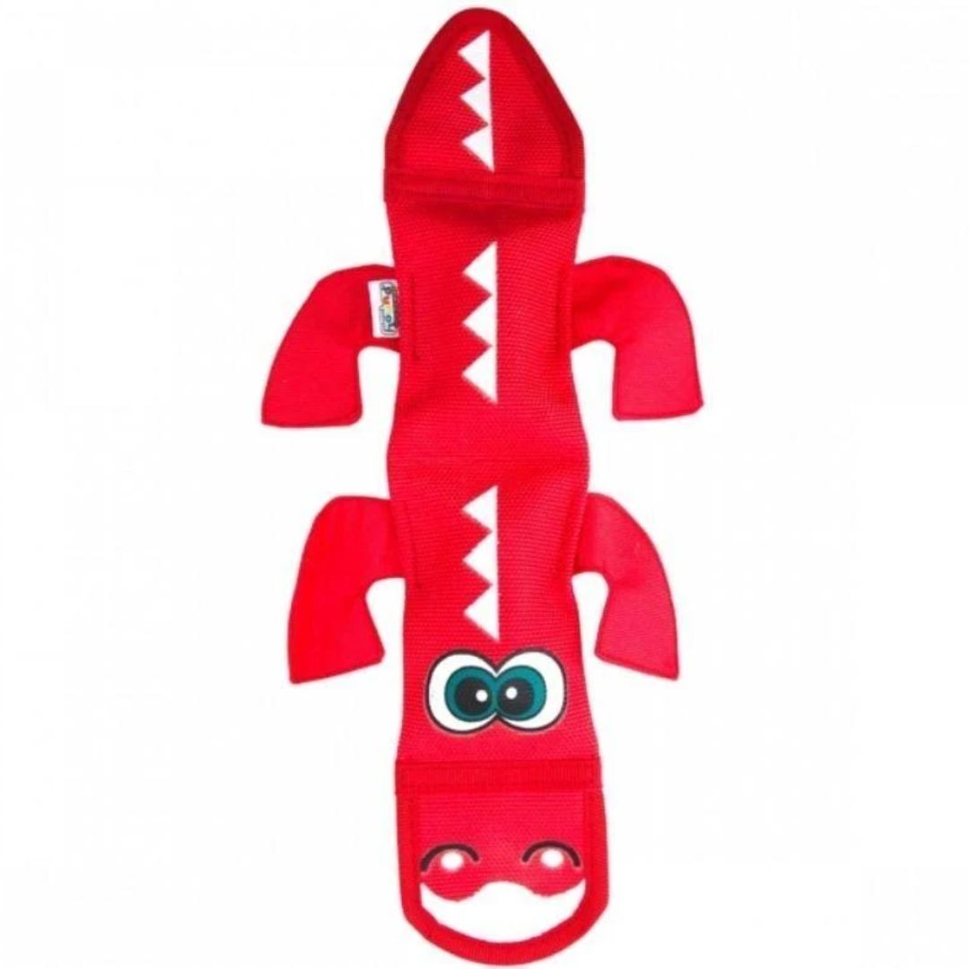 Outward Hound Fire Biterz Dragon Dog Toy - 3 Squeaker