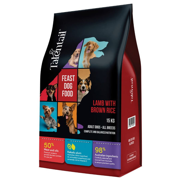 Talentail Adult Dog Food Lamb with Brown Rice