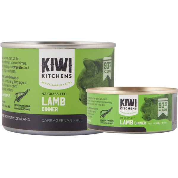 Kiwi Kitchens Canned Cat Food Lamb Dinner