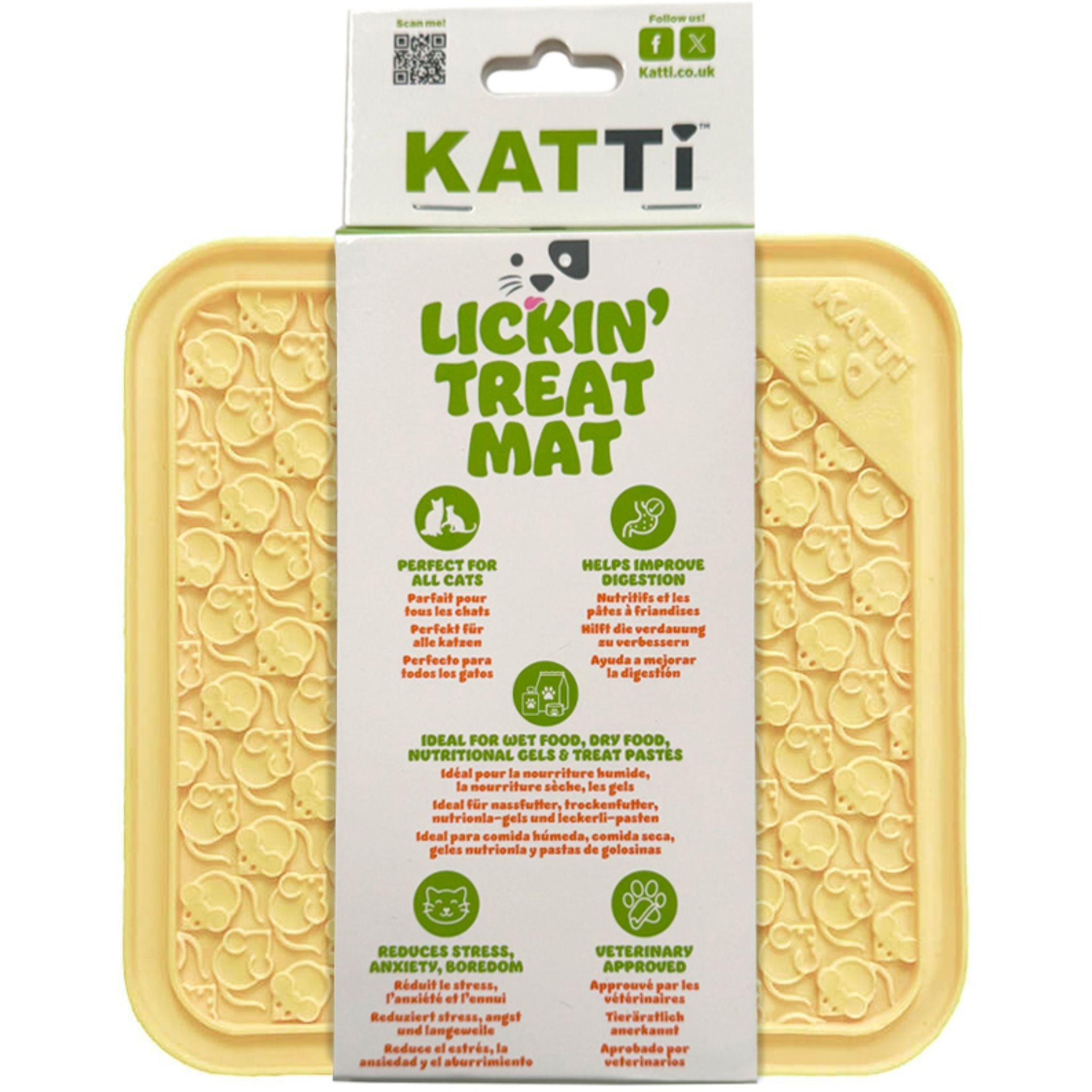 Katti Lickin Treat Mat Mouse
