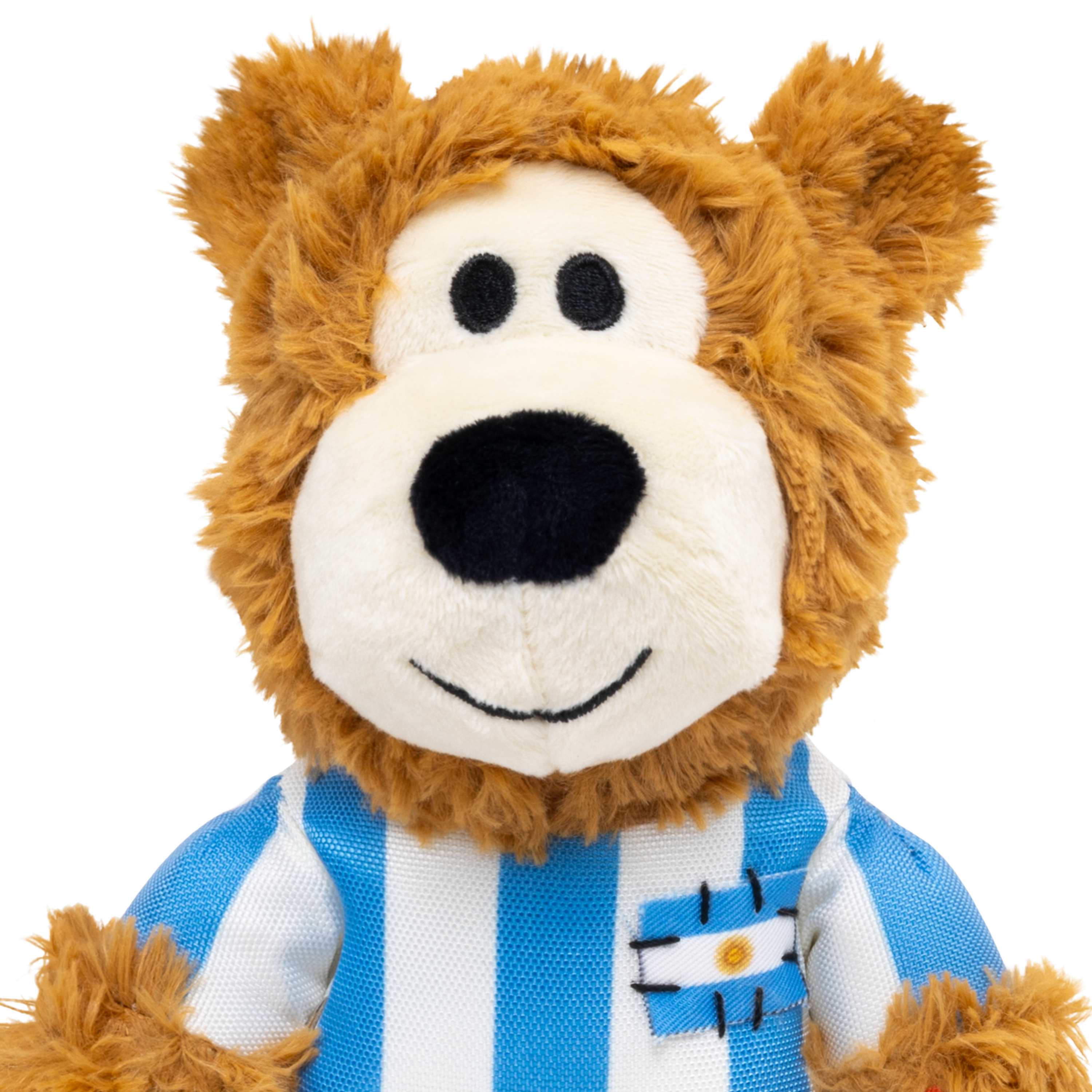 KONG Dog Toys Wild Knots Sport Bear Argentina shown on its own, studio product shot