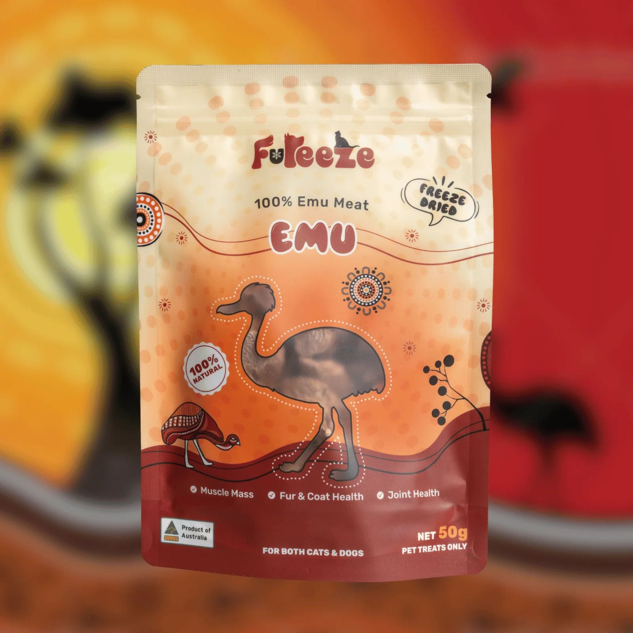 FuReeze Emu Freeze Dried Pet Treats