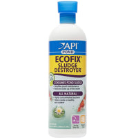 API Pond Ecofix Sludge Destroyer, 473ml bottle front label