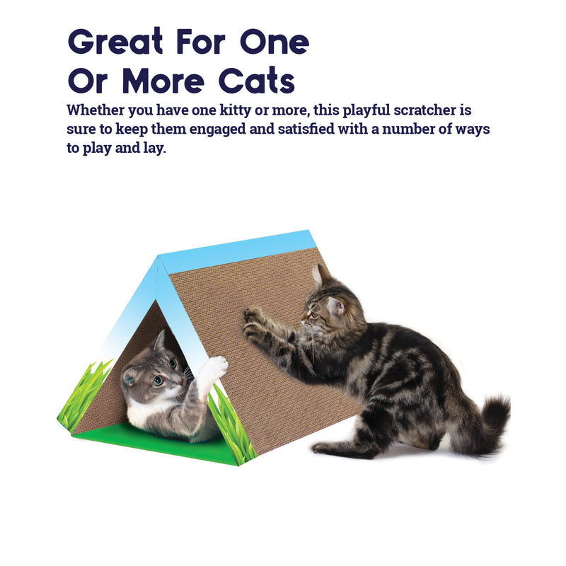 Petstages Fold Away Cardboard Cat Scratcher & Tunnel