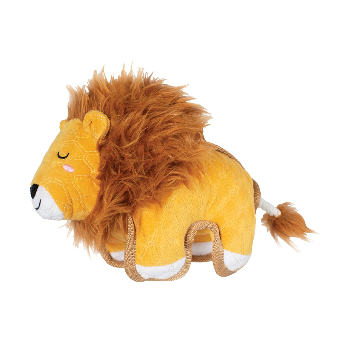 Fringe Studio Durable Dog Toy - Manely Just Roaring — front view