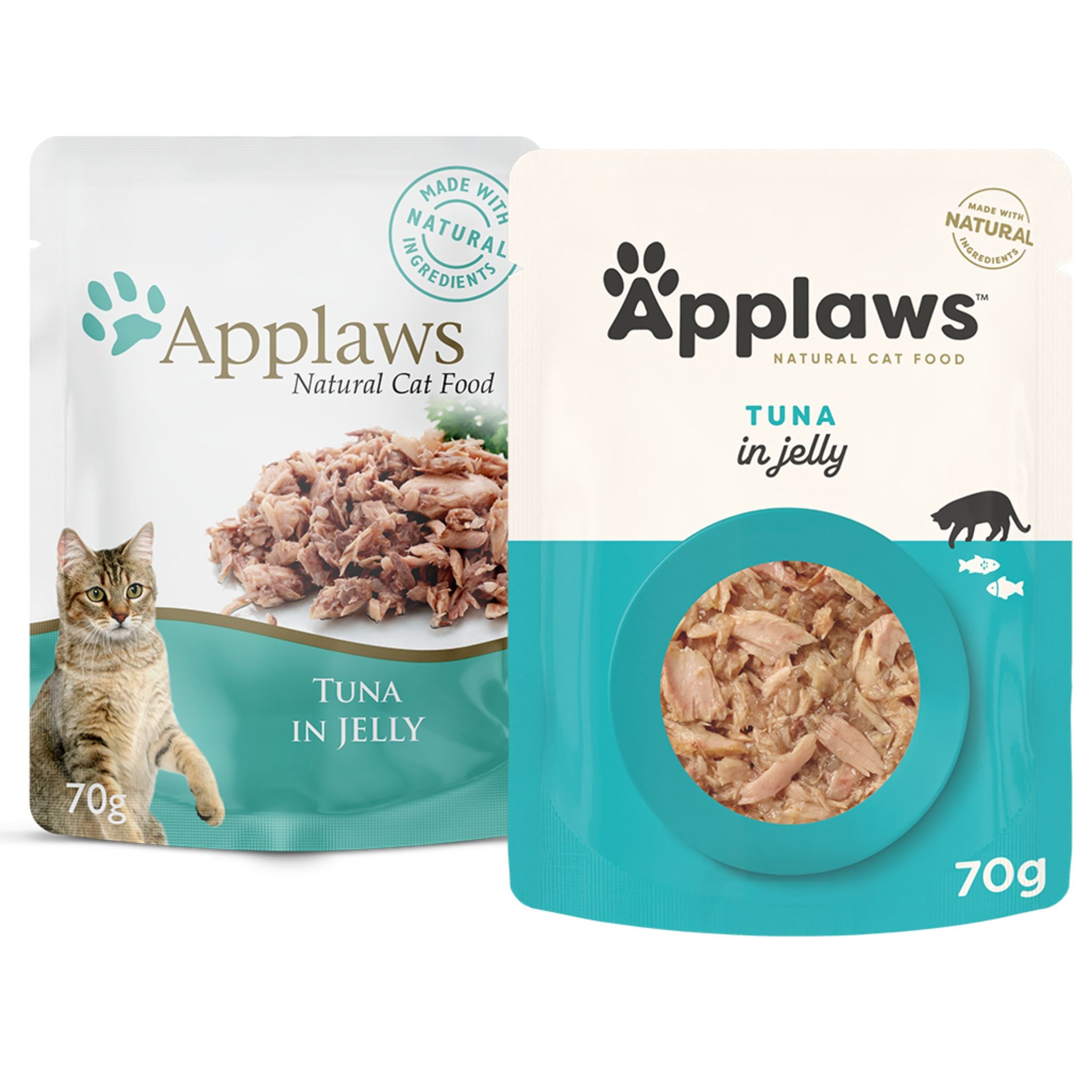 Applaws Natural Wet Cat Food Pouch Tuna Wholemeat in Jelly