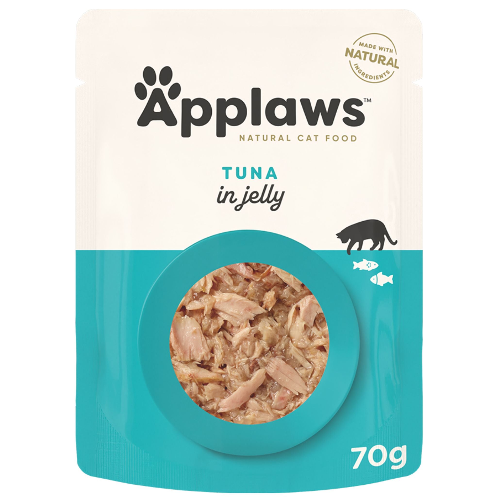 Applaws Natural Wet Cat Food Pouch Tuna Wholemeat in Jelly