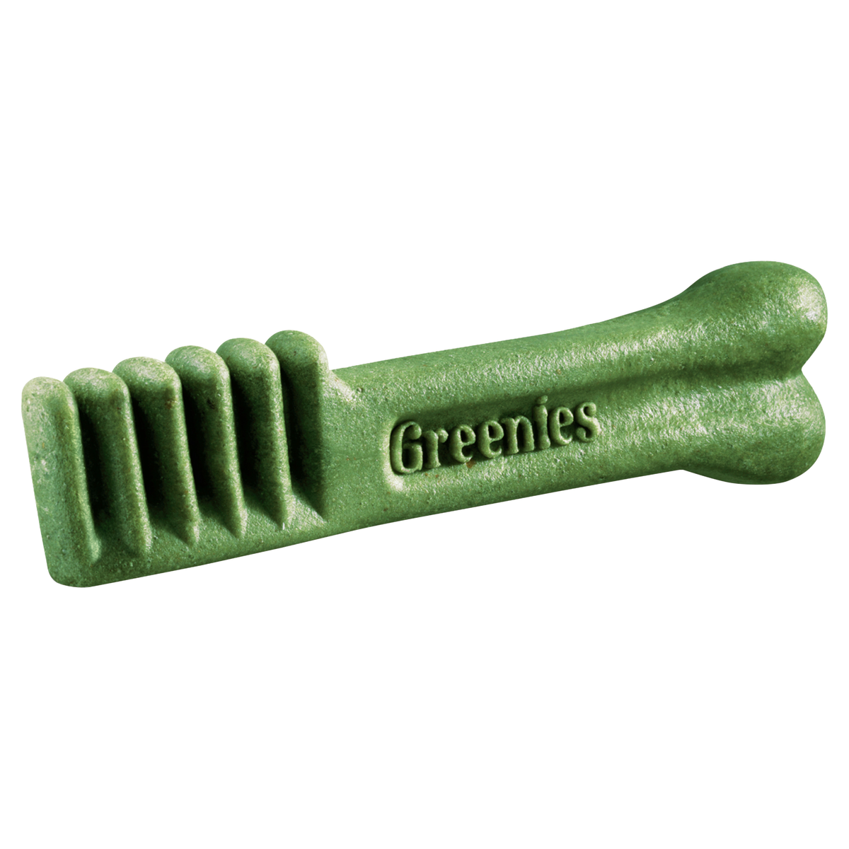 A single GREENIES Original Regular dental chew