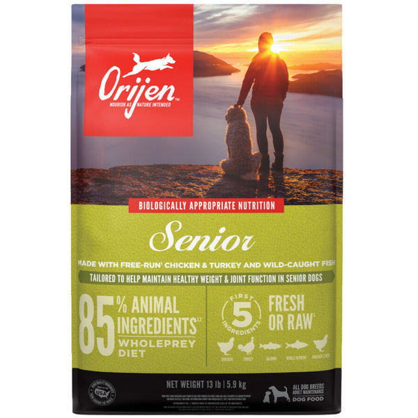 ORIJEN Biologically Appropriate Dry Dog Food Senior