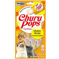 Inaba Cat Treat Churu Pops Chicken