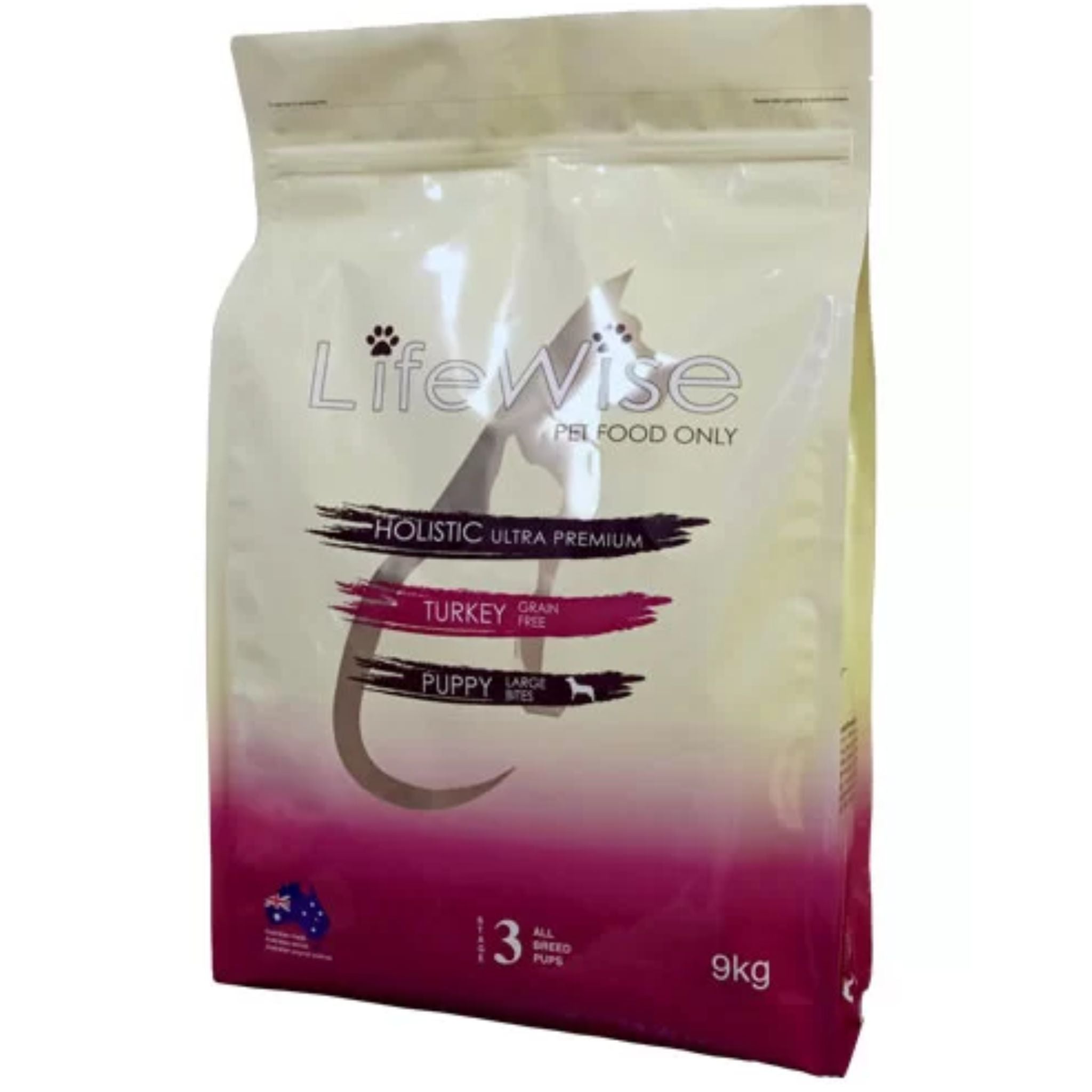 LifeWise Stage 3 Puppy Dry Food Small Bites Turkey and Lamb