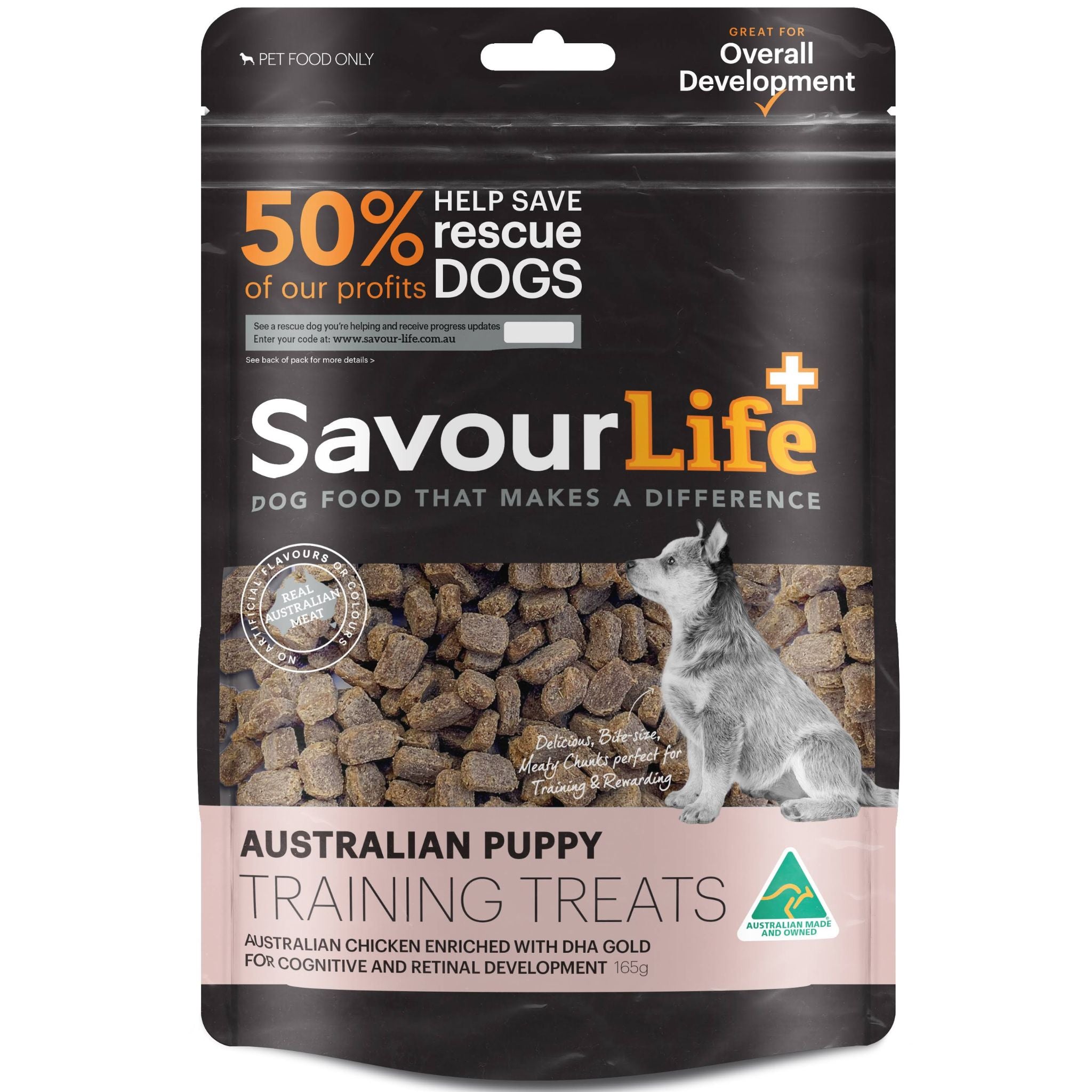 SavourLife Australian Puppy Chicken Training Treats for Dogs