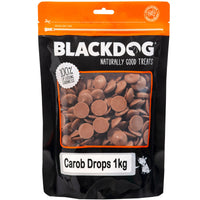 BlackDog Carob Drops Dog Treats packaging front