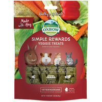 Oxbow Simple Rewards Veggie Treats 85g pack