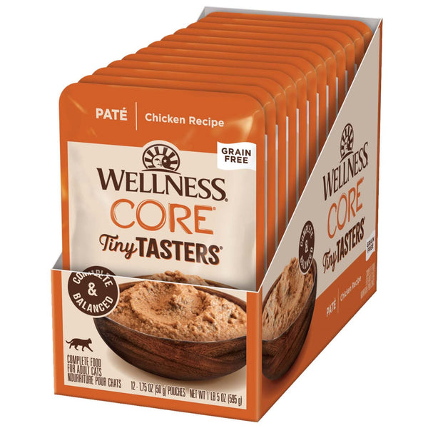 Wellness Core Wet Cat Food Tiny Tasters Chicken Pate