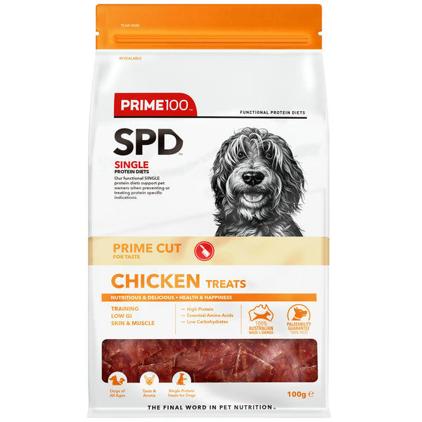 Prime100 SPD Prime Cut Chicken Treats for Dog