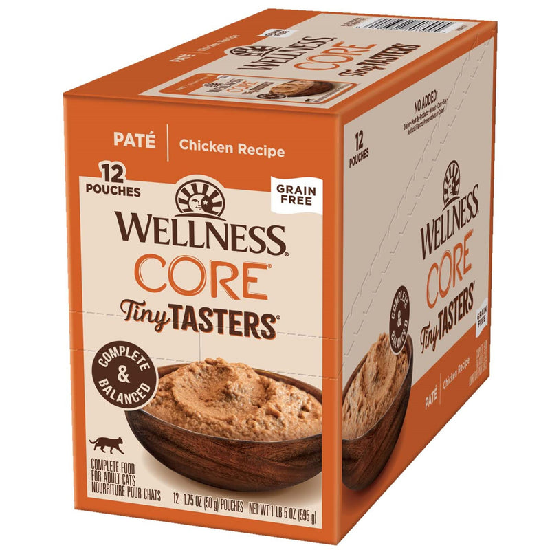 Wellness Core Wet Cat Food Tiny Tasters Chicken Pate