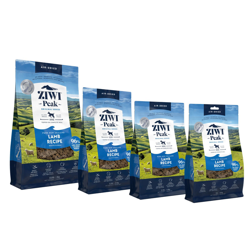 ZIWI Peak Dog Food Air Dried Lamb | PeekAPaw Pet Supplies