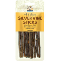 FreeCat All-Natural Silvervine Sticks pack containing a bundle of bare silvervine twigs