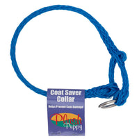 Plush Puppy Coat Saver Collar XXS plaited rope semi check collar