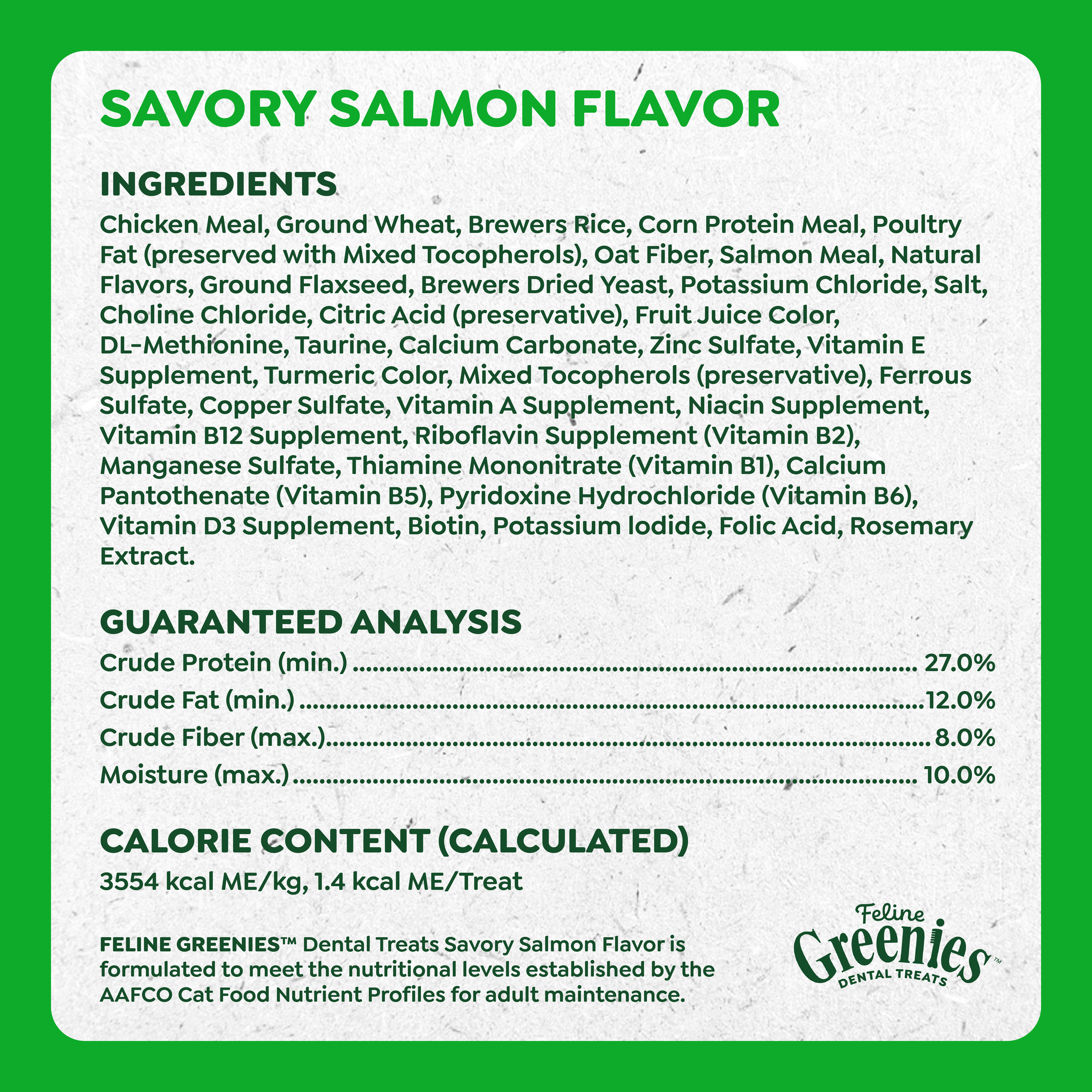 GREENIES Feline Dental Cat Treat Savoury Salmon Flavour product detail 9