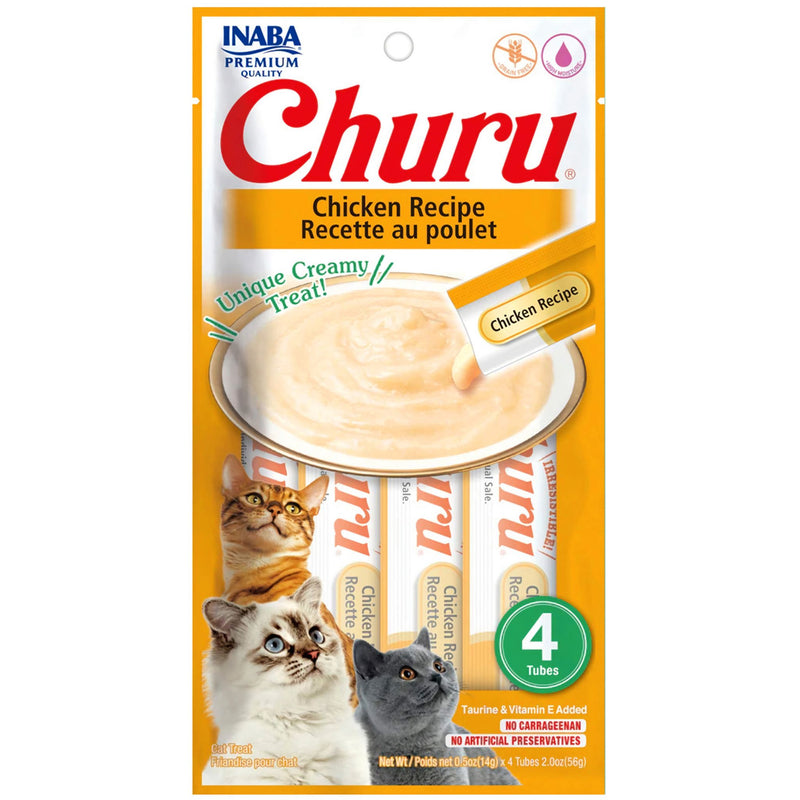 Inaba Cat Treat Churu Puree Chicken