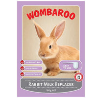 Wombaroo Rabbit Milk Replacer, matched to rabbit milk, 180g, for orphaned rabbit kits