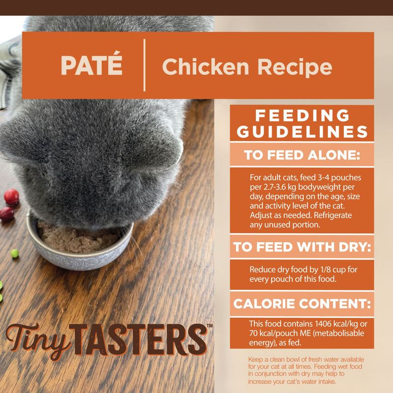Wellness Core Wet Cat Food Tiny Tasters Pate Poultry Variety Pack