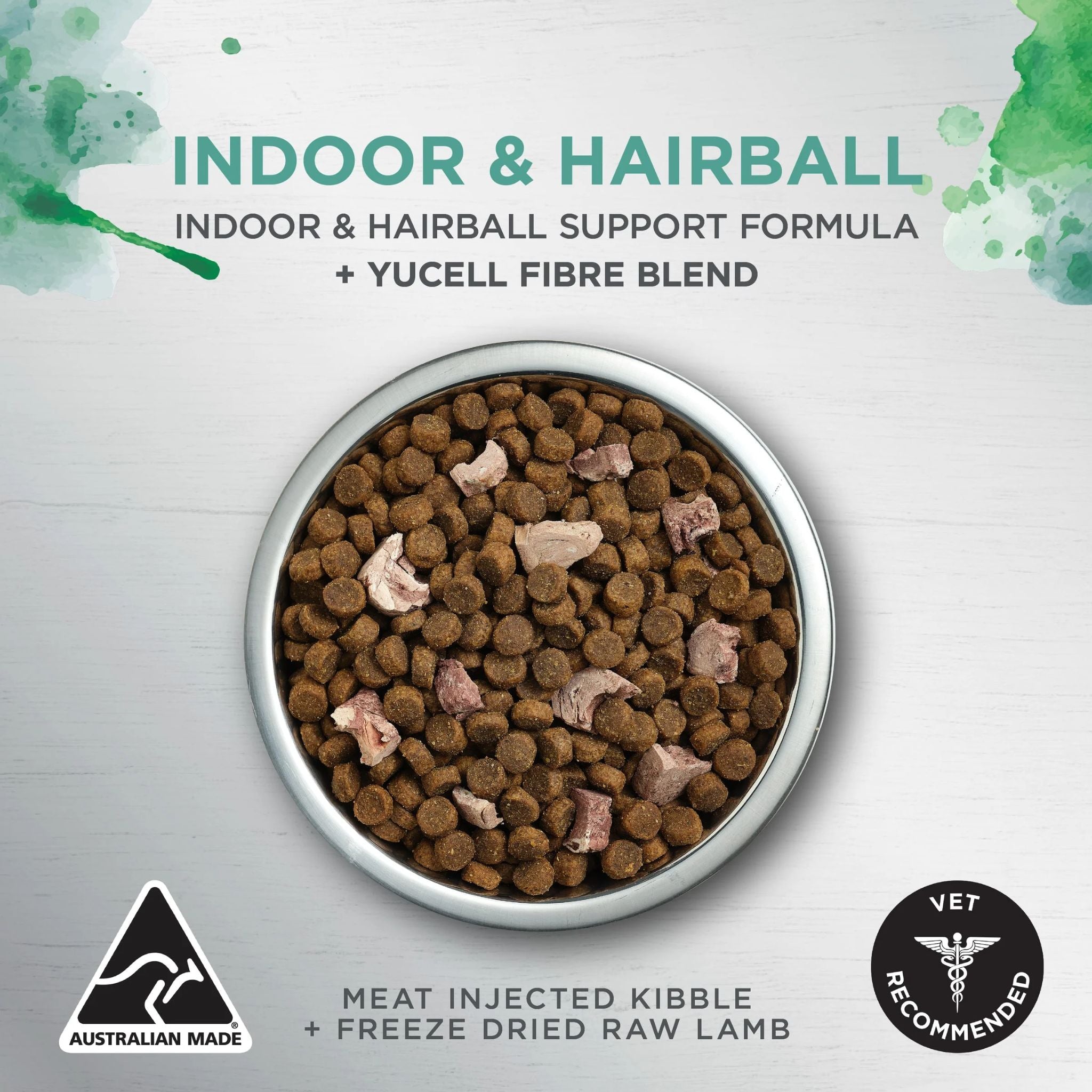 Ivory Coat Raw Health Adult Dry Cat Food Indoor & Hairball