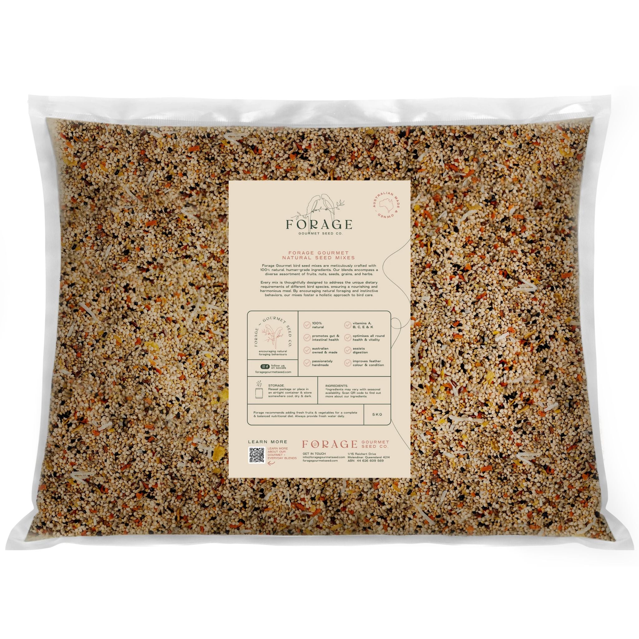 Forage Gourmet Bird Seed - Finch & Canary