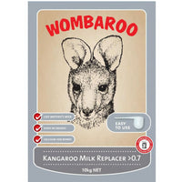 Wombaroo Kangaroo Milk Replacer >0.7, 10kg, for kangaroo and wallaby joeys over 70% through pouch life