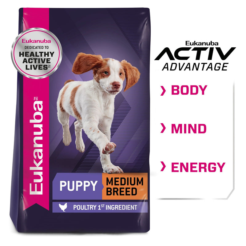 Eukanuba Dry Dog Food Puppy Medium Breed