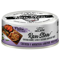 Absolute Holistic Raw Stew Chicken & Mountain Lobster Recipe, 80g can front